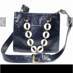 NWT Kelly Tooke Gayle Chain Patent leather satchel